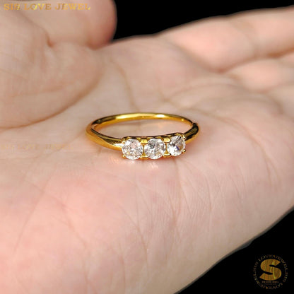 Zirconia Adjustable Ring R129