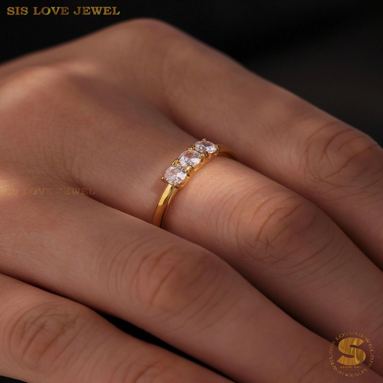 Zirconia Adjustable Ring R129