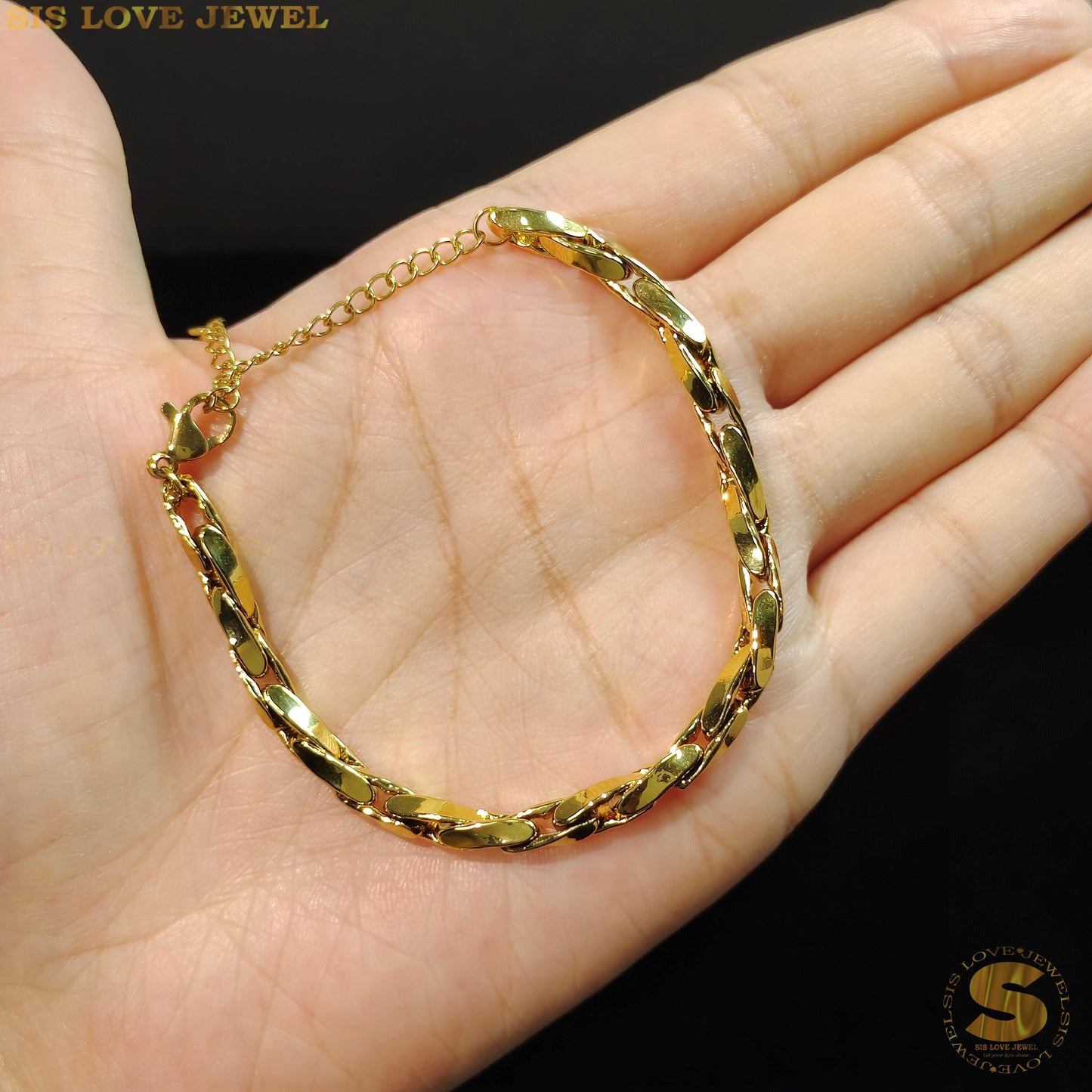 Simple Chain Bracelet B127