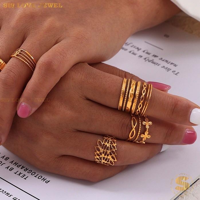7-Layer Stylish Ring R086