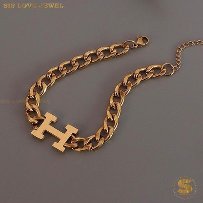 Lipan Chain Bracelet B053 Gold