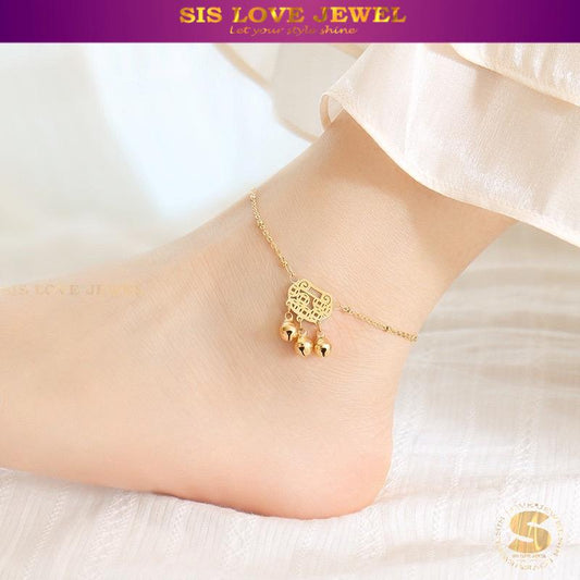 Pave Heart Gold Plated Bracelet A023