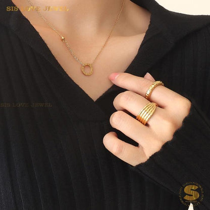 Roman Numeral Necklace N054