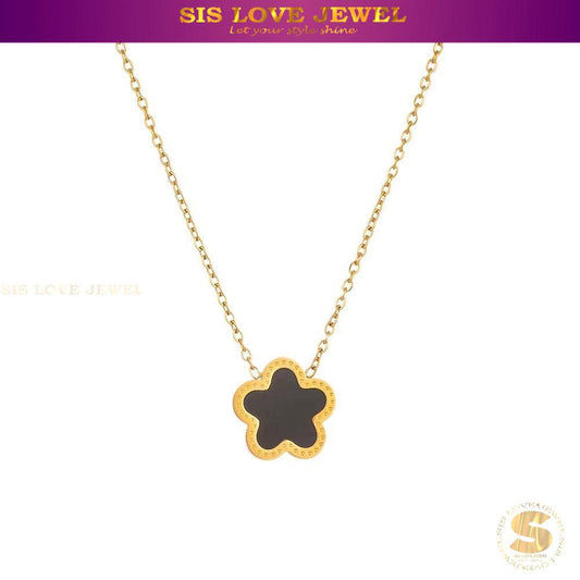 Sakura Flower Pendant Necklace N133