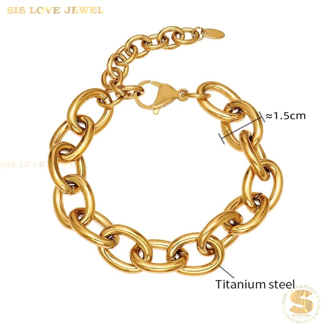 Sleek Cuban Chain Choker B253