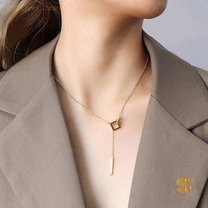 Simple Tassel Necklace N025