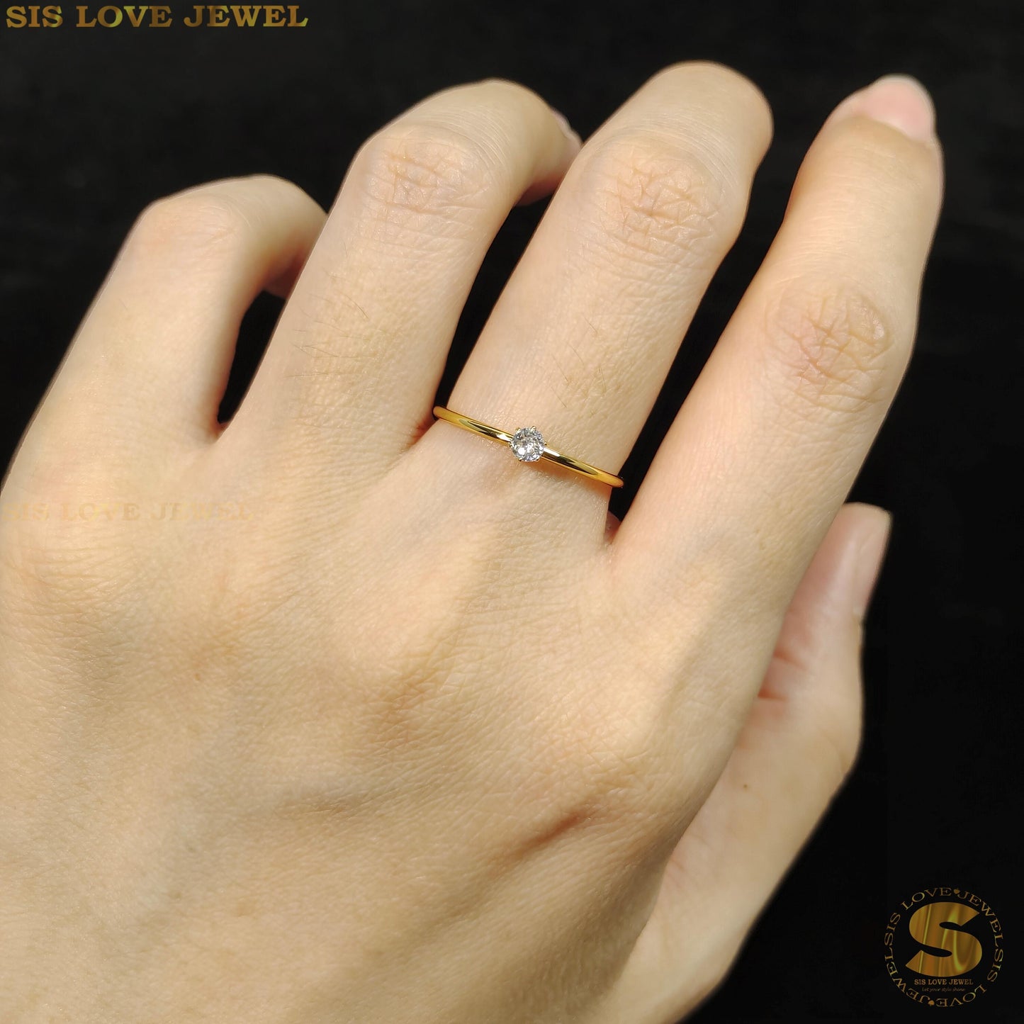 Luxe Aura Zircon Ring R053