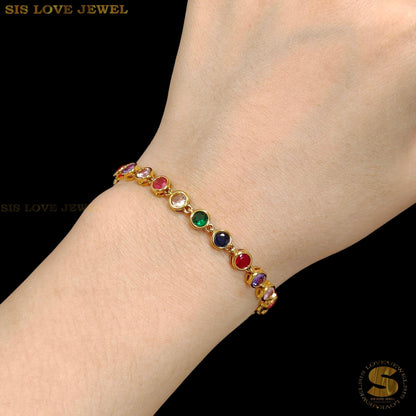 Zircon Tennis Bracelet B258