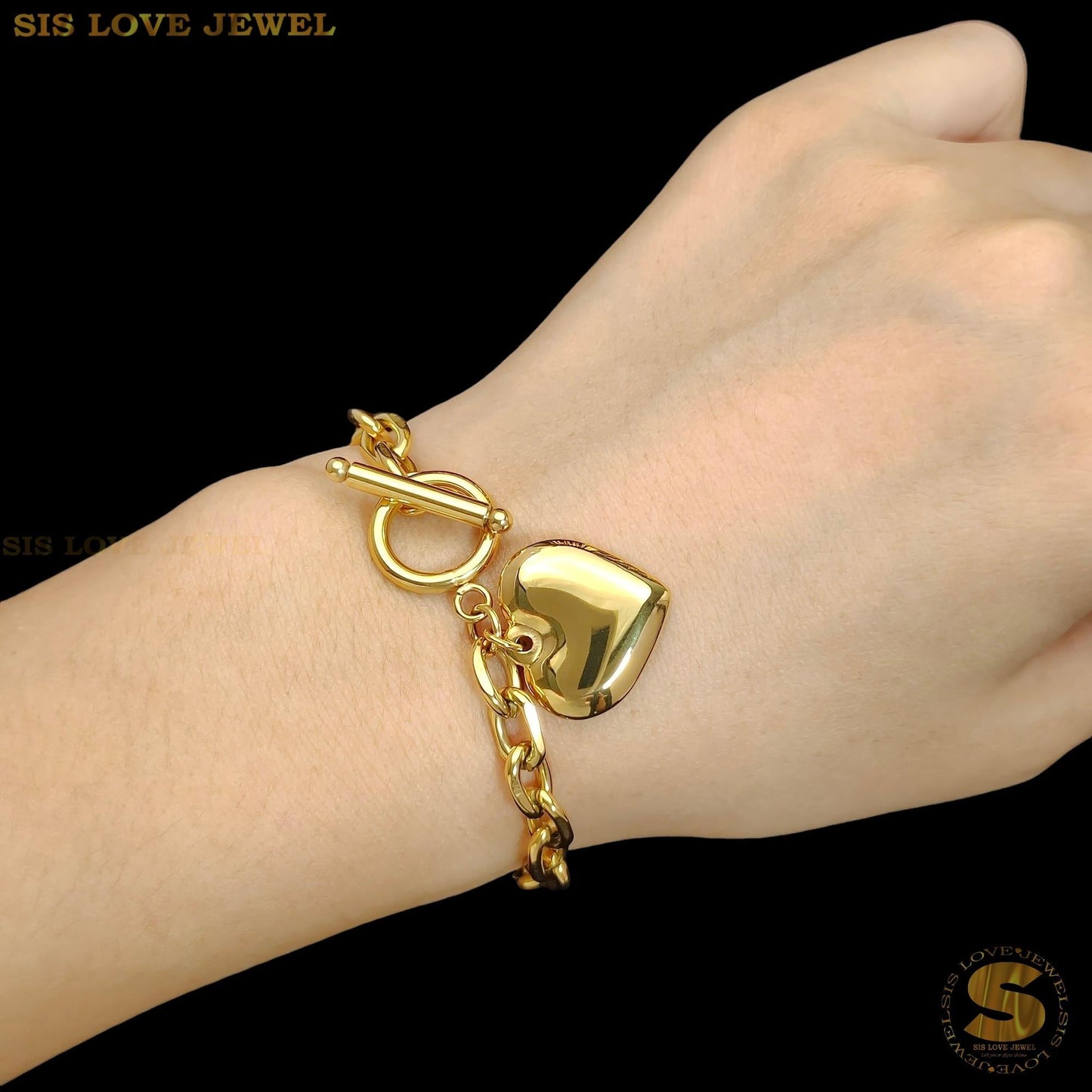 Big Love Tag Bracelet B167