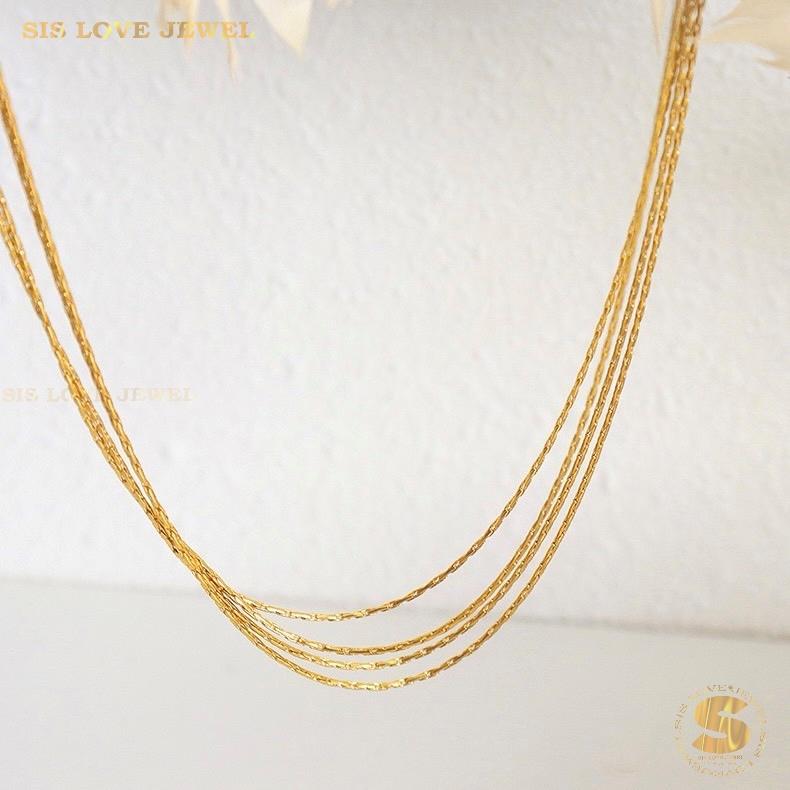 The Serene Circle Necklace N089