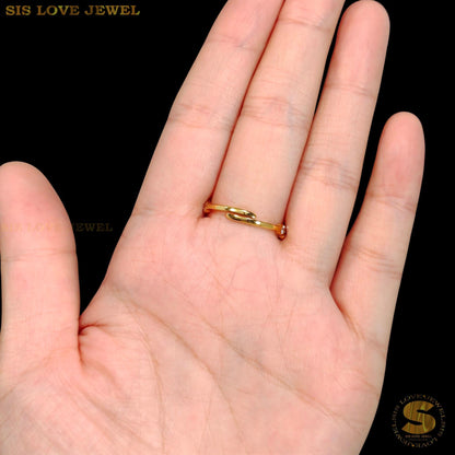 Chic Zircon Open Ring R140