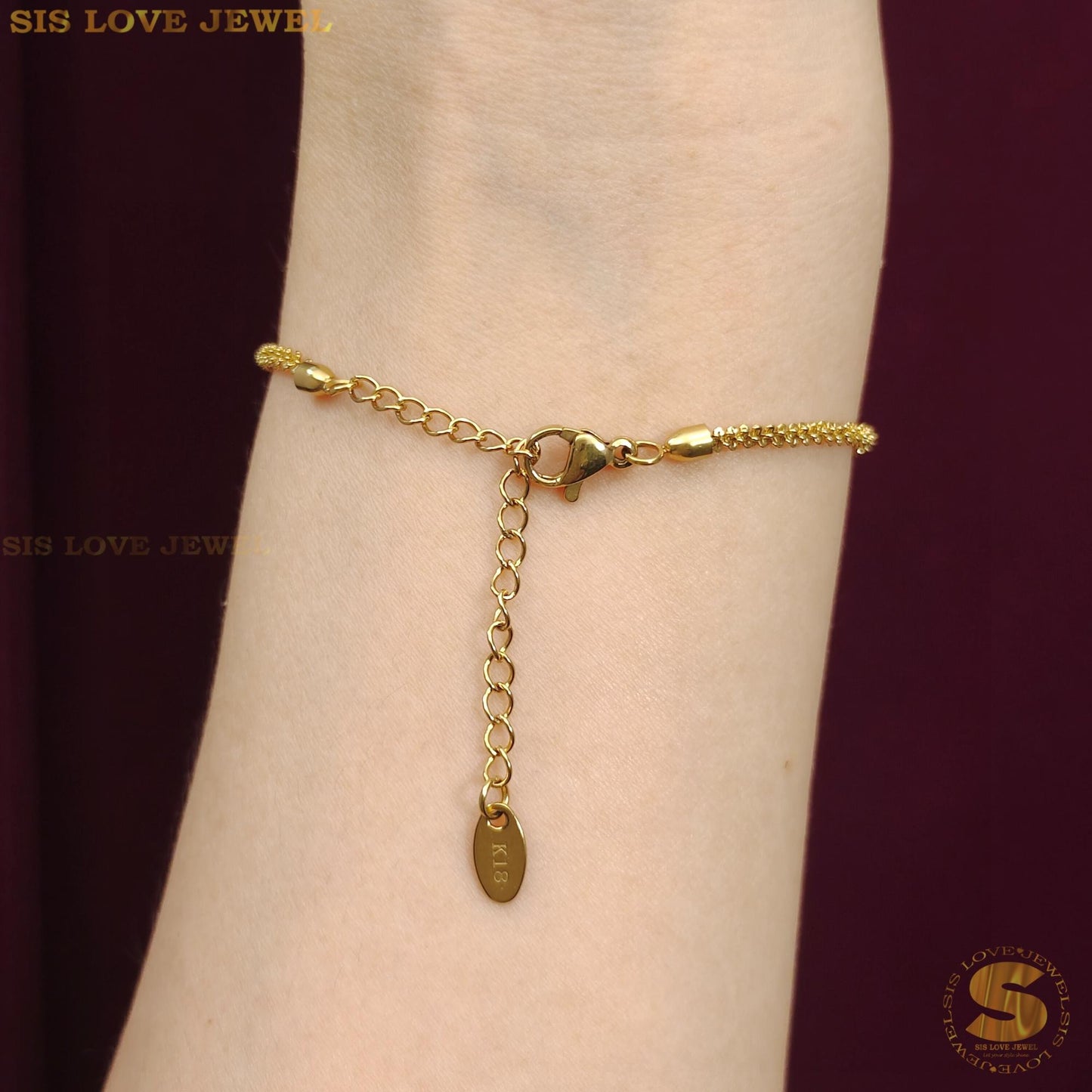 Simple Chain Bracelet B113
