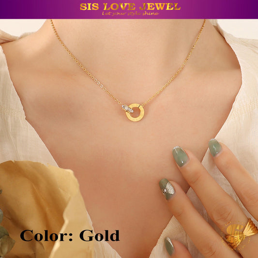 Minimalist Gold Plated Necklace N042