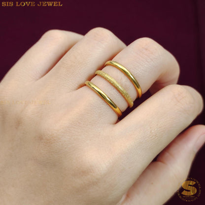 3-Layer Gold Plated Ring R003