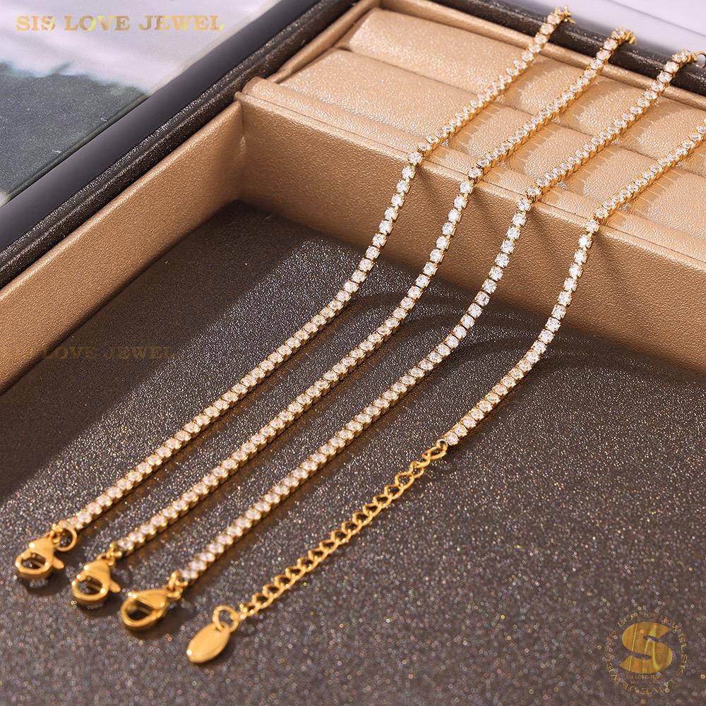 Cubic Zirconia Tennis Bracelet B158