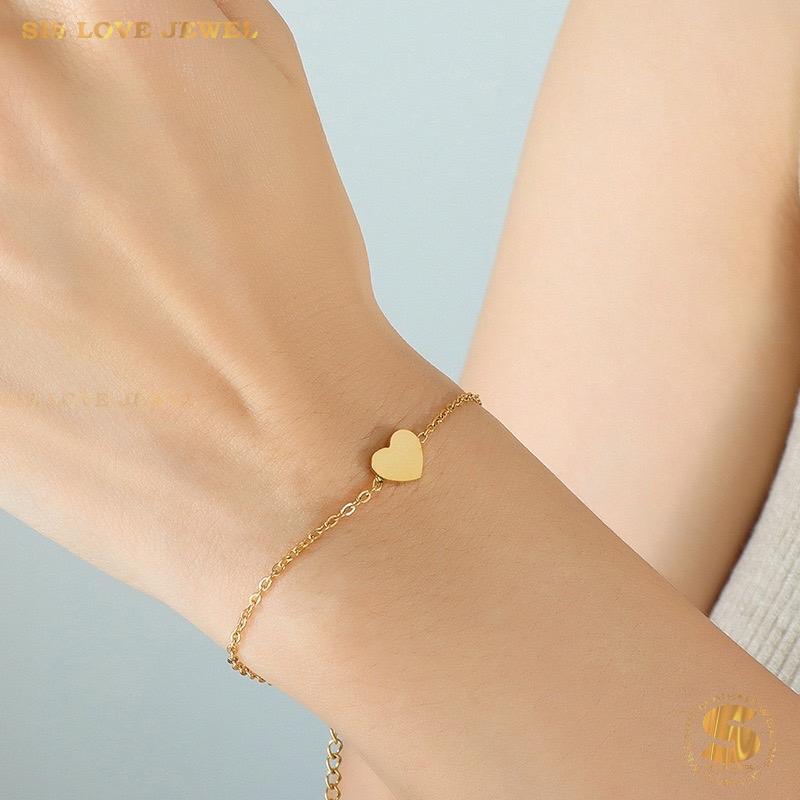 Minimalist Love Chain Bracelet B066