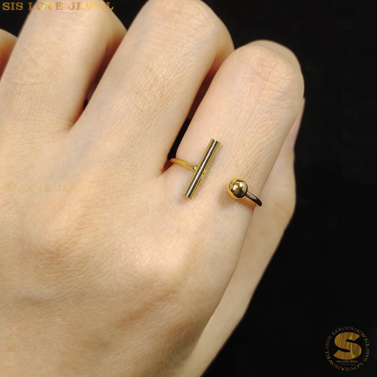 Boba & T Adjustable Ring R071