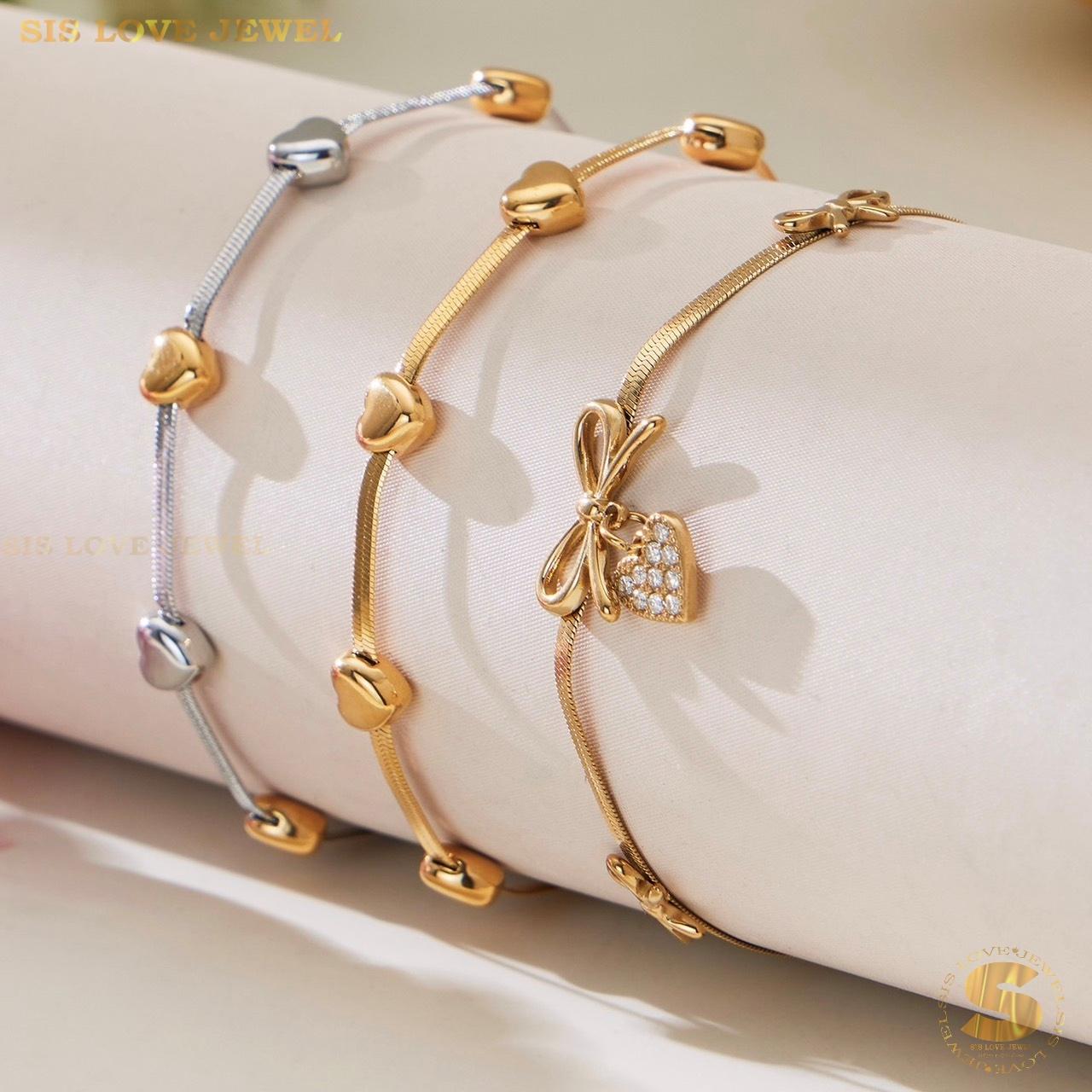 Delicate Love Station Bracelet B251 B252