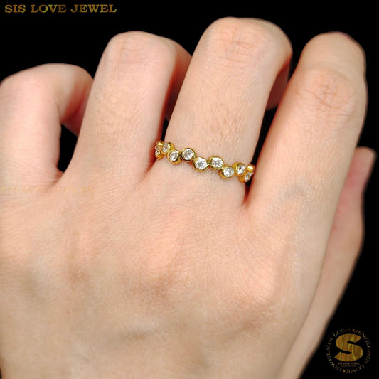 Chic Zircon Open Ring R140