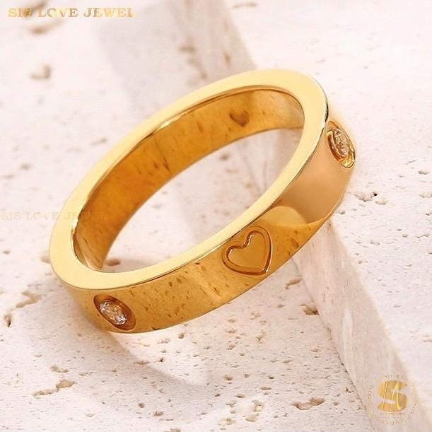 Love Zirconia Ring R034