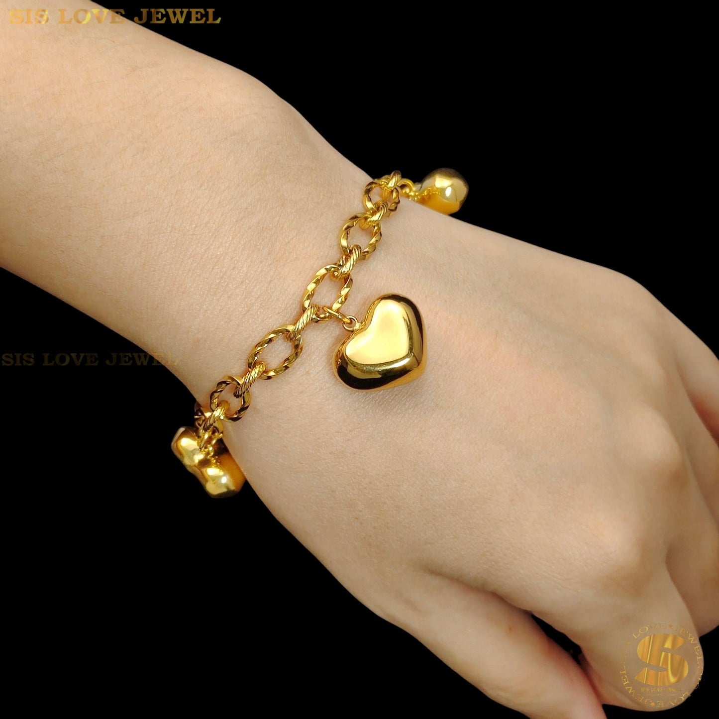 Chubby Love Chain Bracelet B226