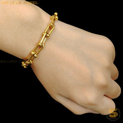 Link Chain Bracelet B026