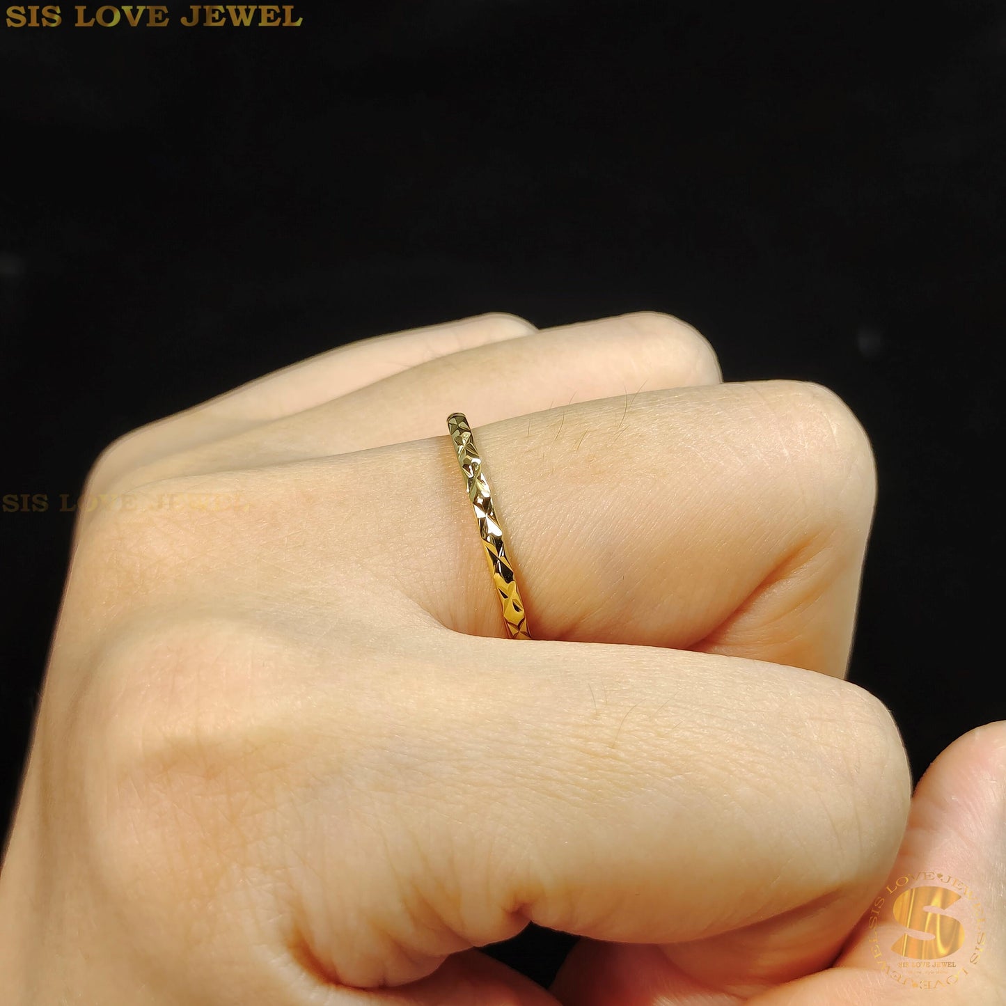 Chunky Gold Statement Ring R068
