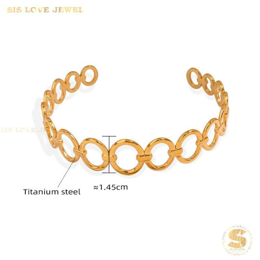 Eternal Glow Adjustable Bangle H123