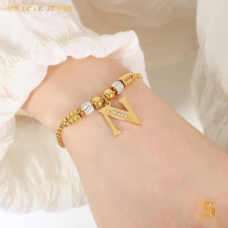 Alphabet Letters Bracelet B068