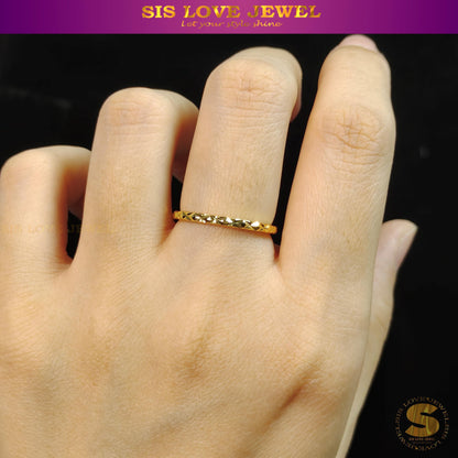 Chunky Gold Statement Ring R068