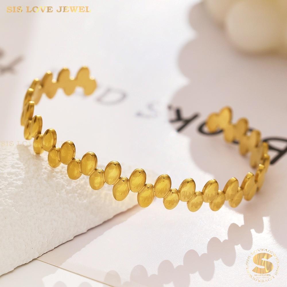 Gleaming Grace Adjustable Bangle H141