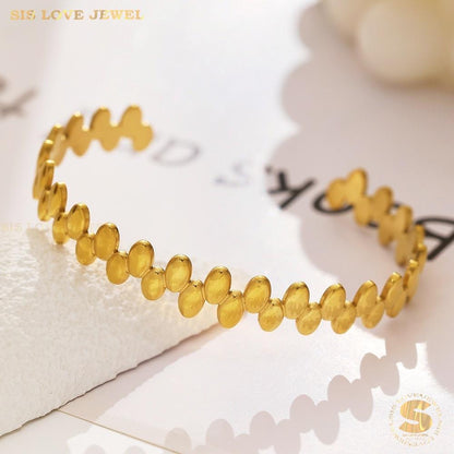 Gleaming Grace Adjustable Bangle H141