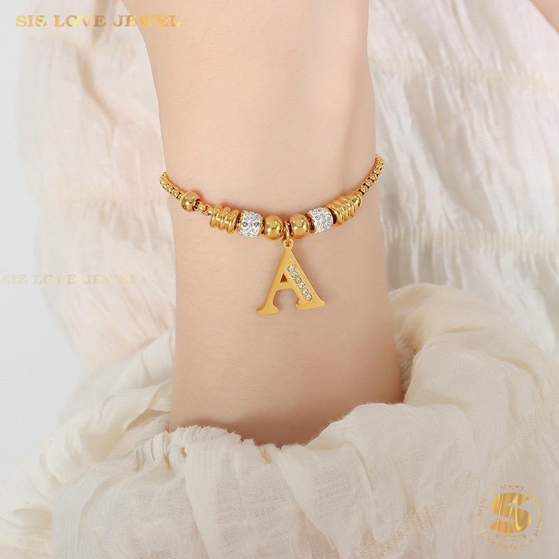 Alphabet Letters Bracelet B068