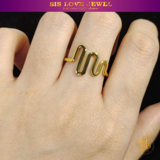Simple Adjustable Ring R013