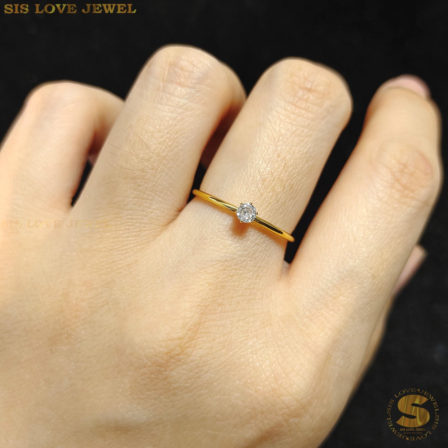 Luxe Aura Zircon Ring R053