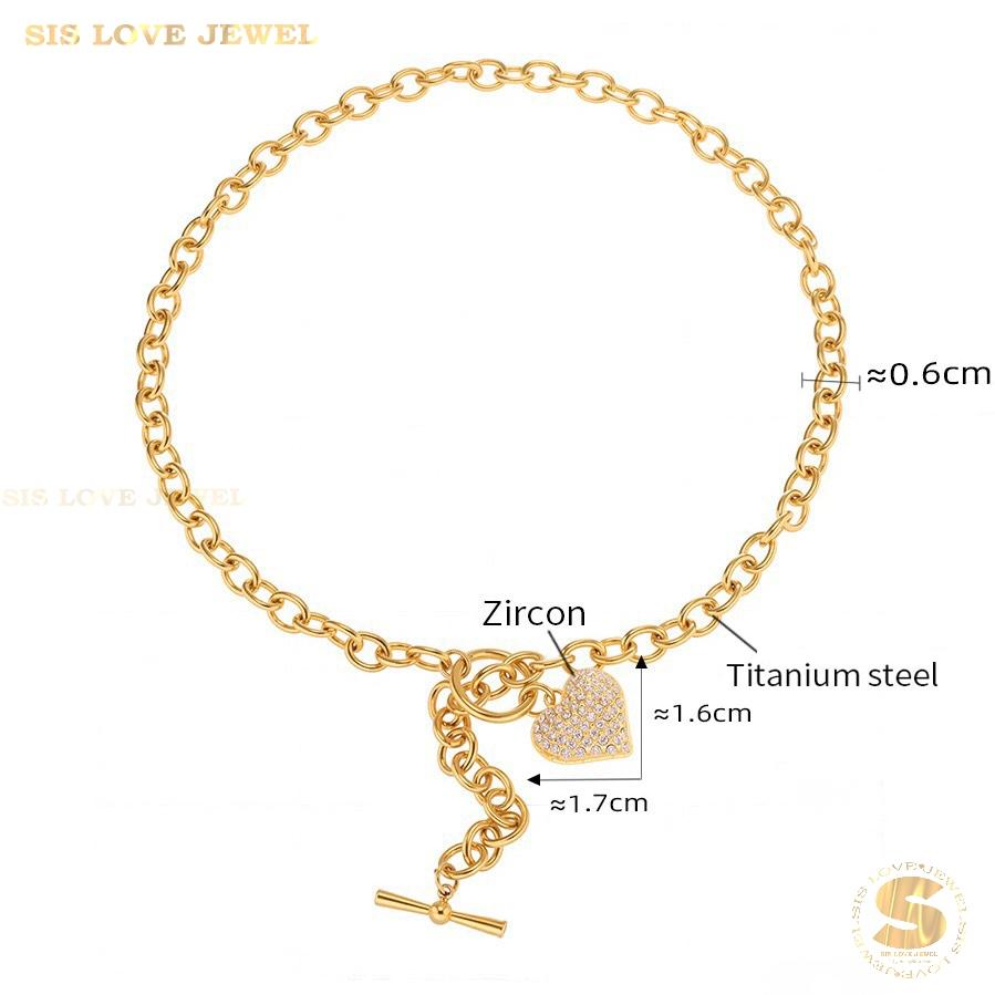 Love & Lock Necklace Set