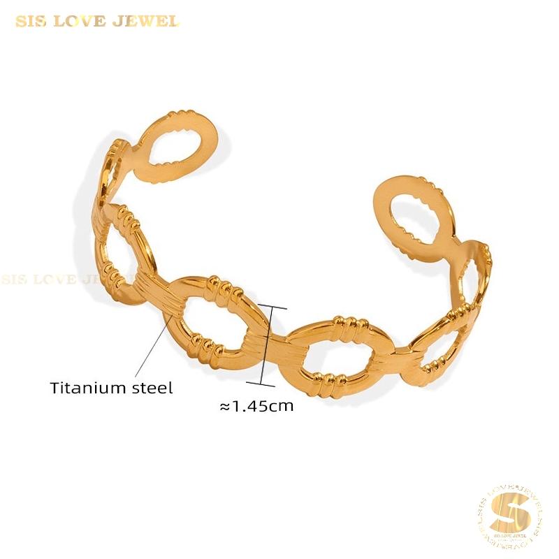 Modern Love Open Bangle H120