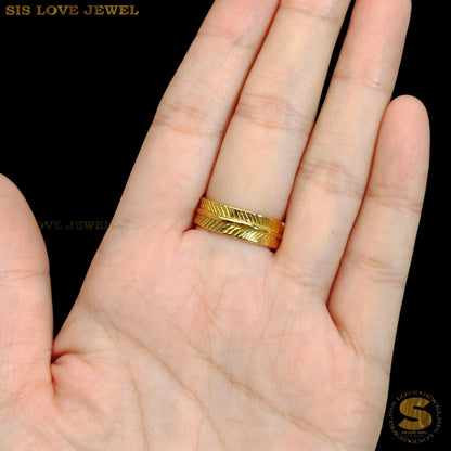 Unique Leaf Design Ring R100