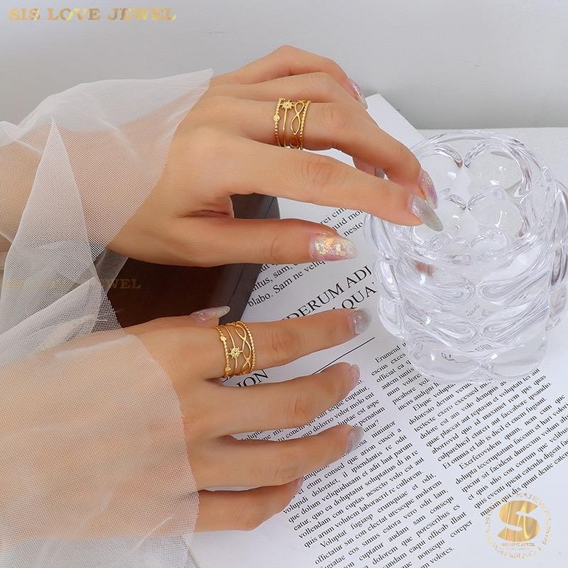 Mini Sphere Adjustable Ring R065