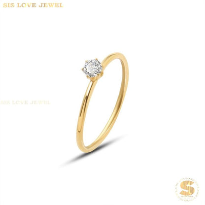 Luxe Aura Zircon Ring R053