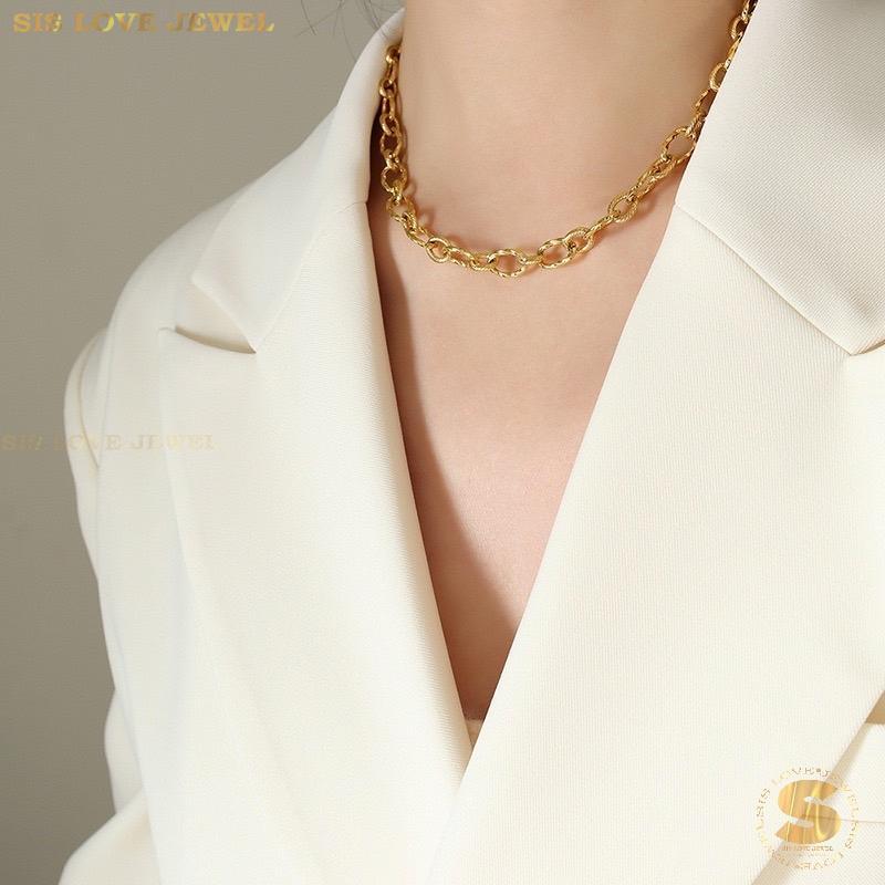 Luxe Link Necklace & Bracelet Set