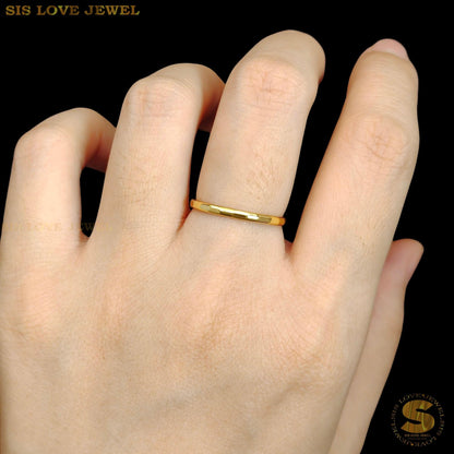 Simple Thin Ring R108