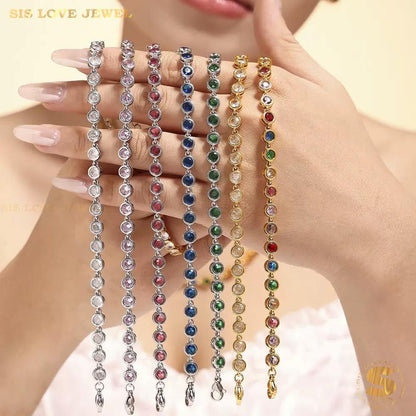 Zircon Tennis Bracelet B258