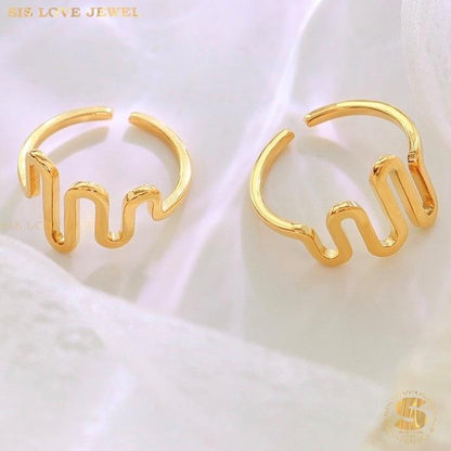 Simple Adjustable Ring R013