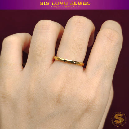 Blink-Blink Thin Ring R098