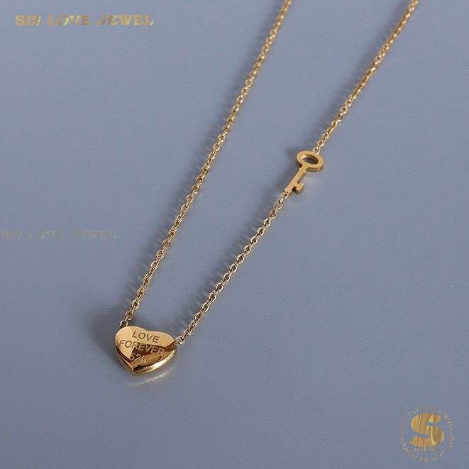 Romantic Love Key Necklace N159