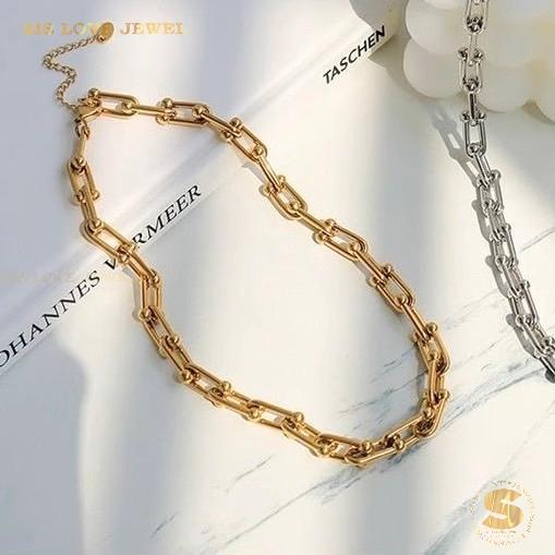 Timeless Fusion Hardware Necklace & Bracelet Set