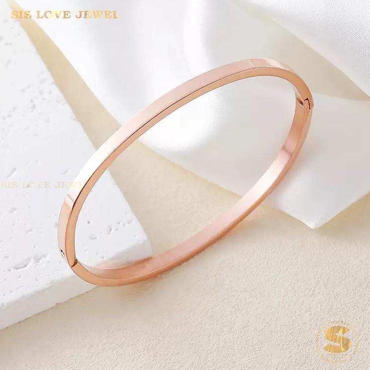 Forever Us Bangle H043 Rose Gold