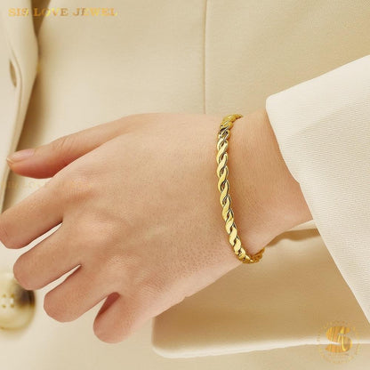 Adjustable Open Bangle H049