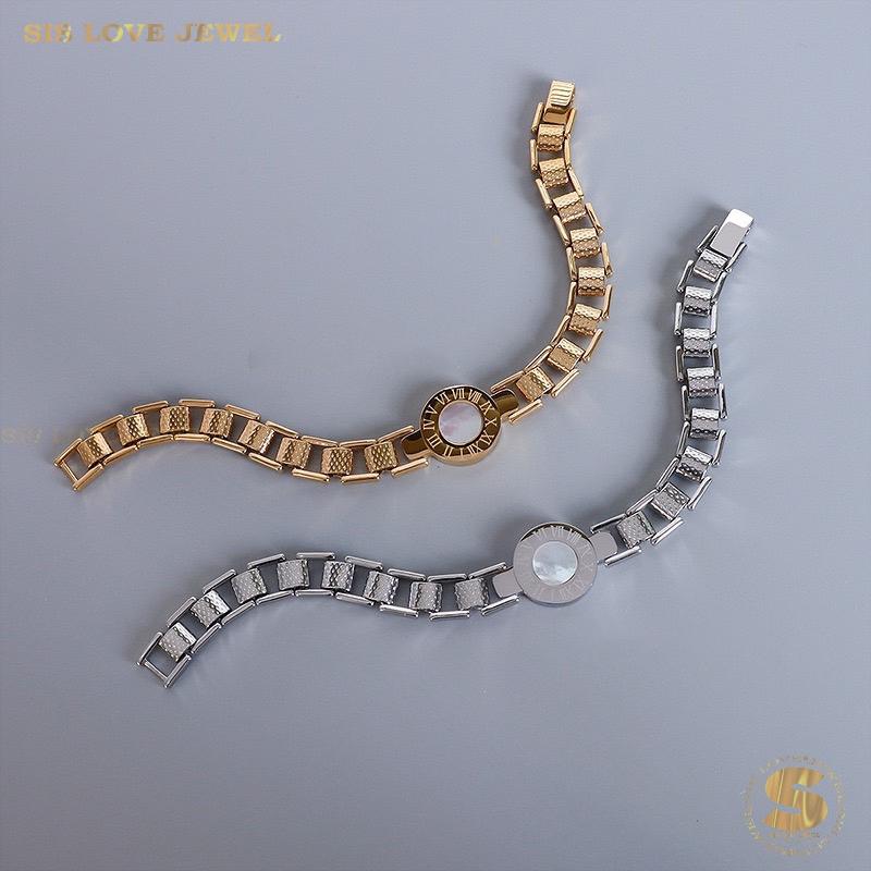 Shell Roman Chain Bracelet B205